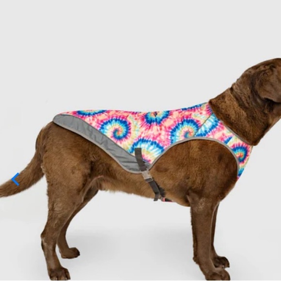 Canada Pooch cooling vest NWT size 22 color tie dye - Picture 3 of 7